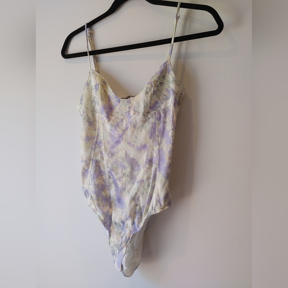 Zara Tie Dye Bodysuit NWT Size XS - Picture 5 of 16